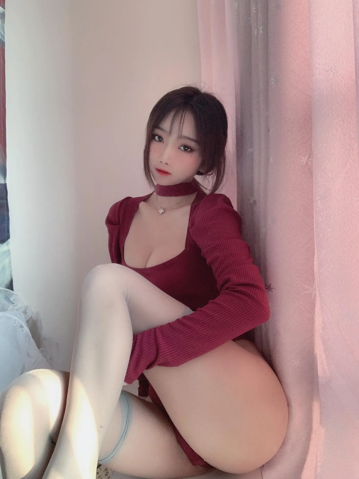 鬼畜瑶在不在w – NO.23 红色毛衣 [50P]插图7